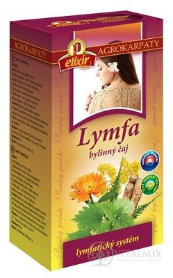 AGROKARPATY elixír BIO Lymfa bylinný čaj v nálevových sáčcích 20x2 g (40 g)