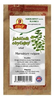 AGROKARPATY JABLEČNÍK OBYČEJNÝ nať bylinný čaj 1x30 g