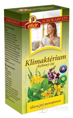 AGROKARPATY Na klimakterium bylinný čaj, čistý přírodní produkt, 20x2 g (40 g)