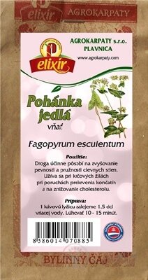 AGROKARPATY POHÁNKA JÍDLA nať bylinný čaj 1x30 g