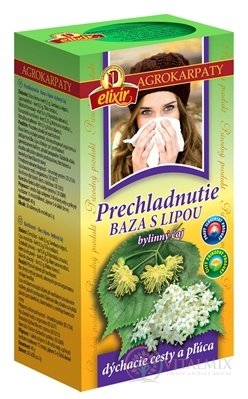 AGROKARPATY Nachlazení BAZA S LIPOU bylinný čaj 20x2 g (40 g)