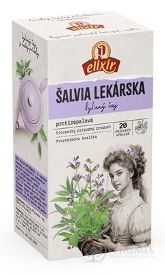 AGROKARPATY ŠALVÍ LÉKAŘSKÝ čaj, čistý přírodní produkt, 20x2 g (40 g)