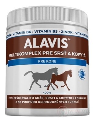 ALAVIS MULTIKOMPLEX PRO SRST A KOPYTA prášek pro koně 1x400 g