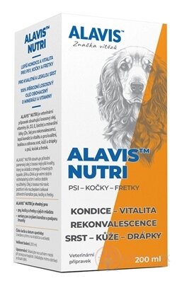 ALAVIS NUTRI olejová emulze pro psy, kočky a fretky 1x200 ml