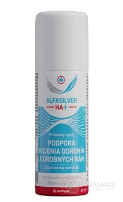 ALFASILVER HA+ sprej v prášku na ošetření ran 1x50 ml