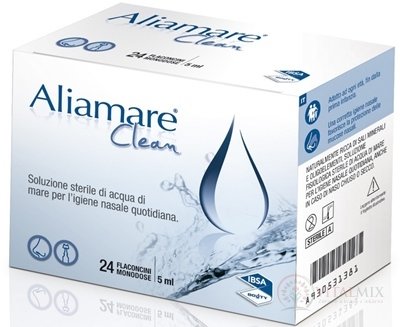 ALIAMARE Clean roztok izotonický na denní hygienu nosu 24x5 ml