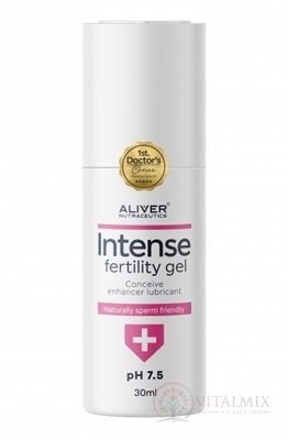 ALIVER Fertility Gel Intense lubrikační gel pro podporu otěhotnění 1x30 ml