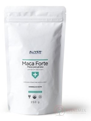 ALIVER MACA Peruánská FORTE prášek (koncentrát 4:1) 1x250 g