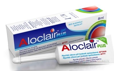 Aloclair PLUS gel ústní gel 1x8 ml