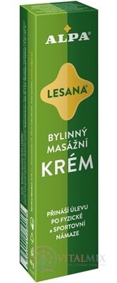ALPA KRÉM LESANA bylinný masážní 1x40 g