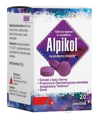 Alpikol pastilky pro podporu imunity 1x20 ks