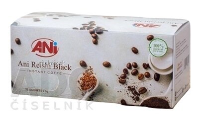 Ani Reishi Black Instant Coffee sáčky 20x3 g (60 g)