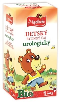 APOTHEKE BIO DĚTSKÝ bylinná ČAJ urologických nálevové sáčky (od ukončeného 1. roku) 20x1,5 g (30 g)