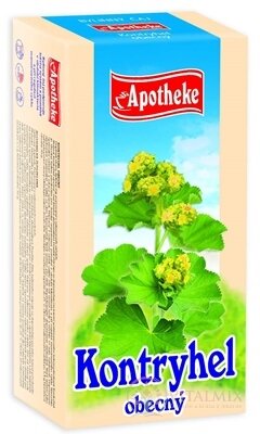 APOTHEKE ČAJ ALCHEMILKA ŽLUTOZELENÁ (Kontryhel obecný) 20x1,5 g (30 g)