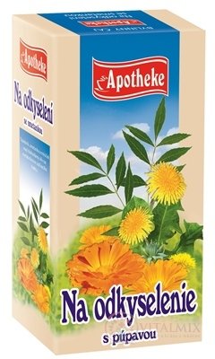 APOTHEKE ČAJ NA odkyselení S pampeliška 20x1,5 g (30 g)