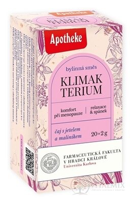 APOTHEKE FARMA KLIMAKTERIUM bylinná směs, čaj v nálevových sáčcích 20x2 g (40 g)