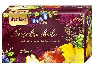 APOTHEKE KOLEKCE NEVŠEDNÍ CHVÍLE ovocné čaje v nálevových sáčcích 48x2 g (96 g)