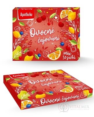 APOTHEKE KOLEKCE Ovocné čajování ovocné čaje v nálevových sáčcích 30x2 g (96 g)