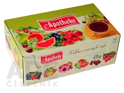 APOTHEKE KOLEKCE ovocných čajů 48x2 g (96 g)