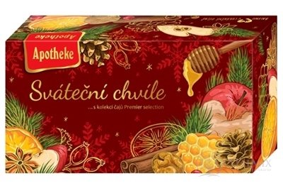 APOTHEKE KOLEKCE Sváteční chvíle ovocné čaje v nálevových sáčcích 96x2 g (192 g)