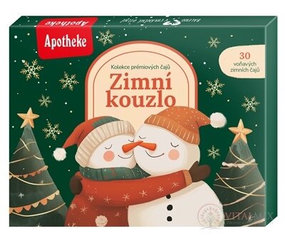 APOTHEKE KOLEKCE Zimní kouzlo - prémiové čaje ovocné a bylinné čaje v nálevových sáčcích (inov.2025) 30x2 g (60 g)