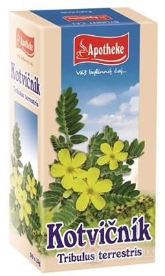 APOTHEKE Kotvičník zemní nálevový sáčky 20x1,5 g (30 g)