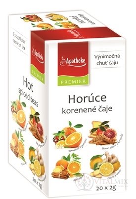 APOTHEKE PREMIER SELECTION Horké kořeněné čaje 20x2 g (40 g)