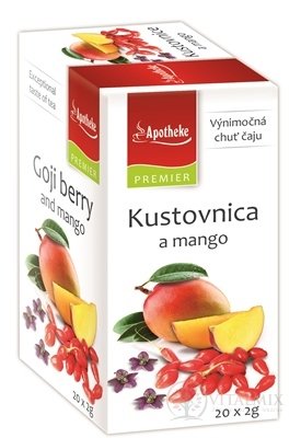 APOTHEKE PREMIER SELECTION Kustovnice a mango 20x2 g (40 g)