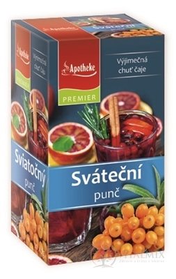 APOTHEKE PREMIER sváteční PUNČ bylinný čaj v nálevových sáčcích 20x2 g (40 g)