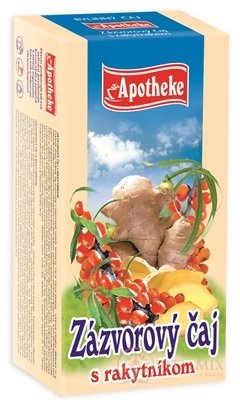APOTHEKE zázvorový čaj S Rakytník 20x2 g (40 g)