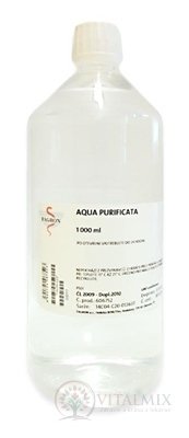 Aqua purificata - FAGRON v plastové lahvičce 1x1 l