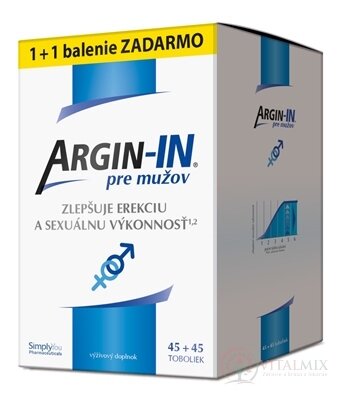 Argin-IN pro muže inov.13 cps 45 + 45 zdarma (90 ks)