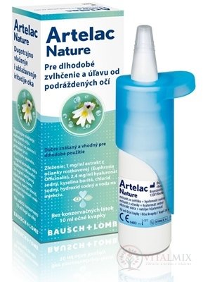 Artelac Nature oční kapky 1x10 ml