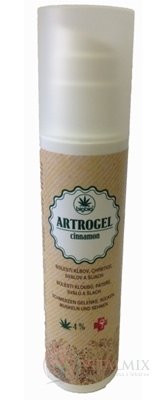 BigBio ARTROGEL skořice masážní bylinný gel, dávkovač 1x200 ml