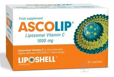ASCOLIP liposome Vitamin C 1000 mg gel v sáčcích 1x30 ks