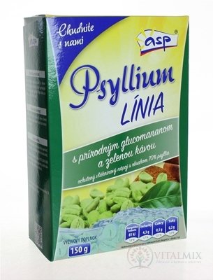 asp Psyllium LINIE práškový vlákninový nápoj (70% psyllia) 1x150 g
