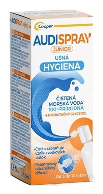 Cooper AUDISPRAY HYGIENA UŠÍ JUNIOR ušní sprej 1x25 ml