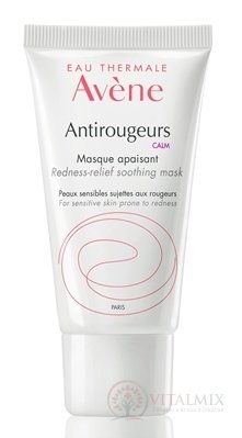 AVENE ANTIROUGEURS CALM (MASQUE apaisant) zklidňující maska zmírňující zarudnutí 1x50 ml