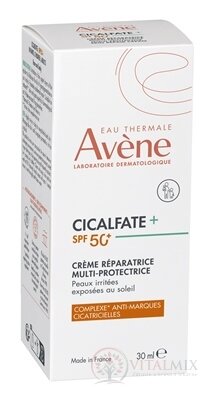 AVENE CICALFATE+ Multi-ochranný KRÉM SPF 50+ obnovující 1x30 ml