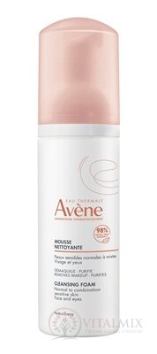 AVENE Čistící pěna normální až citlivá pleť 1x150 ml
