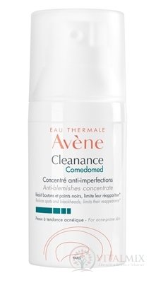 AVENE Cleanance COMEDOMED koncentrovaná péče, akné, 1x30 ml