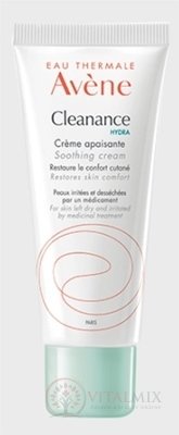 AVENE Cleanance HYDRA (CREME Apaisante) zklidňující krém - obnovuje komfort kůže (inov.2017) 1x40 ml