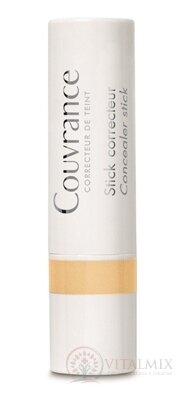 AVENE COUVRANCE STICK CORRECTEUR JAUNE SPF20 korekční tyčinka žlutá 1x4 g