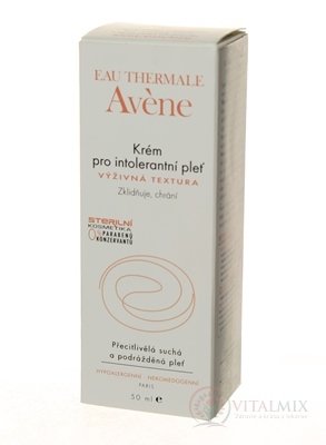 AVENE CREME POUR PEAUX INTOL.RICHE výživný zklidňující krém 1x50 ml