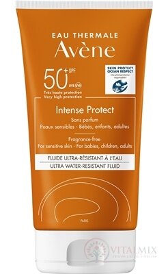 AVENE INTENSE PROTECT SPF50+ voděodolný fluid (velmi vysoká ochrana) 1x150 ml