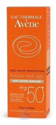 AVENE SOLAIRE ANTI-AGE SPF50+ sluneční anti-age (velmi vysoká ochrana) 1x50 ml
