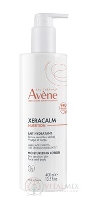 AVENE XERACALM NUTRITION Hydratační mléko pro velmi suchou citlivou pokožku 1x400 ml