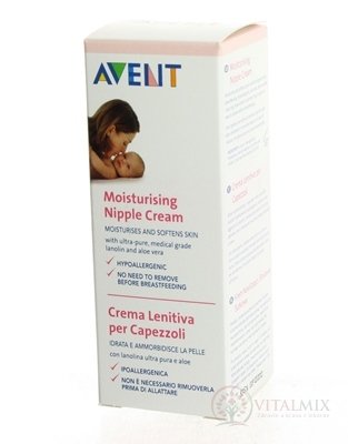 AVENT NIPPLE CREAM zvlhčující krém na bradavky 1x30 ml