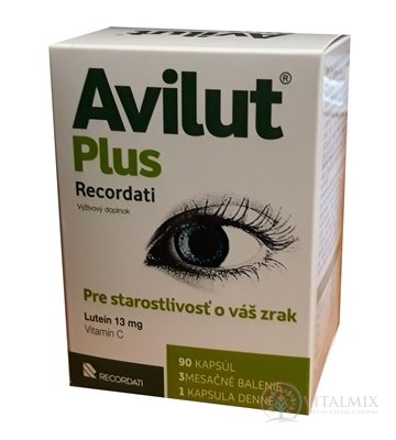 AVILUT Plus Recordati cps 1x90 ks