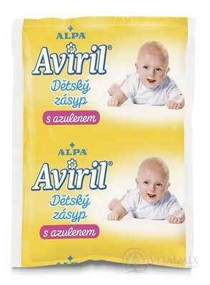 AVIRIL DĚTSKÝ ZÁSYP S AZULENEM v sáčku 1x100 g
